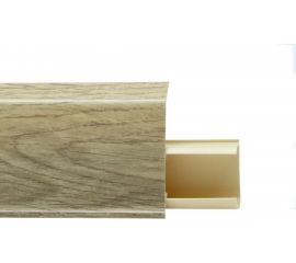 Плинтус со съемной панелью, Гравис, 55 мм, 2,2 м QUADRO 564 Winart 05.20.564.001 