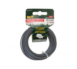 Леска армированная Звезда (15 м; 2.4 мм) для садовых триммеров FIT 78037 
