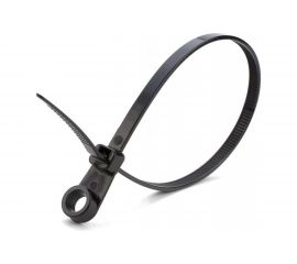 Нейлоновые стяжки FORTISFLEX КСО 4х110 черный 100 шт. 80532 