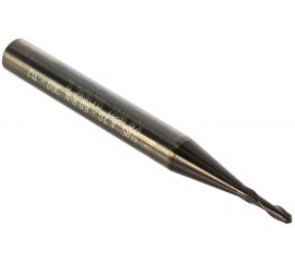 Фреза сферическая Super Line (2 мм; Z=2; DIN6527L; твердый сплав; тип N; FIRE) Guhring 5585 2,000 