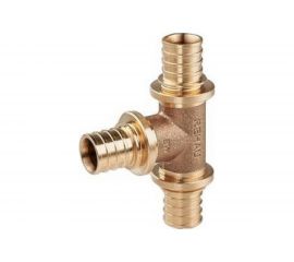 Равнопроходной тройник Rehau 16 16 16 бронза RX 13777241001 