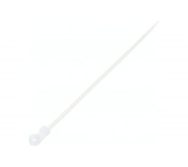 Нейлоновая хомут-стяжка под винт duwi 200x4,3 мм, белая, упаковка 10 шт. 30298 8 