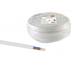 Шнур TDM ШВВПмб 2х0,5 100м, белый Народный SQ0120-0301 