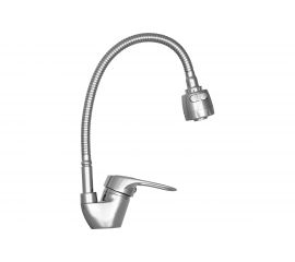 Смеситель для кухни WISENT с гибким изливом и режимом душ W5325 