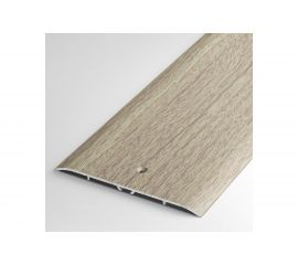 Порог прямой алюминиевый (100 мм; 0.9 м; декоративный; дуб беленый) Лука 00000001766 