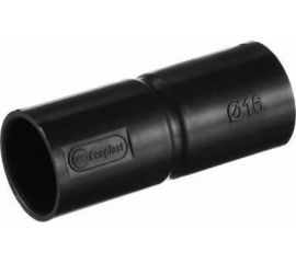 Соединительная муфта для труб Экопласт MAG16 D16мм, цвет черный 42516BL 