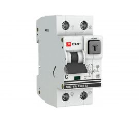 Дифференциальный автомат EKF PROxima АВДТ-63, 40А/100мА, 6кА, SQ DA63-40-100em 