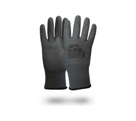 Нейлоновые перчатки Armprotect с ПУ покрытием, серые, р9 NP100 
