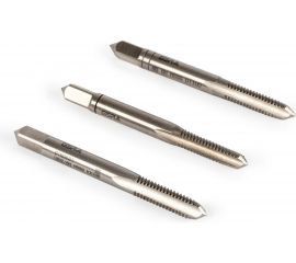 Ручные метчики GSR M4х0,7 HSSG DIN352 6H набор 3 шт для глухих и сквозных отверстий B00105050 