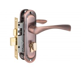 Врезной замок Стандарт с/руч 103/50B вертушка AC старая медь 4 848 