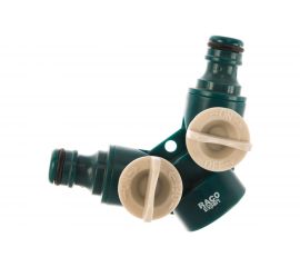Распределитель двухканальный 3/4" для системы полива Raco 4250-55255C 
