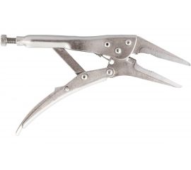 Зажимные клещи с удлиненными губками 225мм КОБАЛЬТ 244-254 