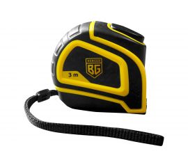Рулетка Berger BG ударопрочная, с автостопом, 3м, 19мм BG1757 