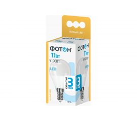 Светодиодная лампа ФОТОН LED P45 11W E14 3000K 24002 