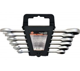 Набор комбинированных трещоточных ключей, 6 предметов AV Steel AV-035060 