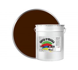 Эмаль super maler ПФ-115 Коричневый 20кг Лк-00005653 