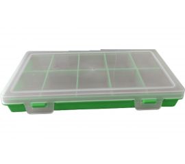 Органайзер для крепежа JETTOOLS 240x130x35 мм 10 отделений JT24513410 