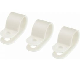 Нейлоновая крепежная скоба TDM СКН-6 белая 100 шт SQ0514-0202 