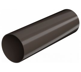 Труба ПВХ Технониколь (темно-коричневый; глянец; 3 м; 1 шт) TN683371 
