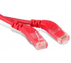 Патч-корд Hyperline PC-APM-UTP-RJ45/L45-RJ45/L45-C6-5M-LSZH-RD U/UTP угловой, левый 45 233054 