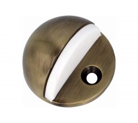 Дверной стопор с белой резинкой Amig антик 101-45 A 