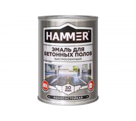 Эмаль акриловая для бетонных полов Hammer серая 20 кг ЭК000141549 