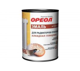 Эмаль для радиаторов отопления Ореол (глянцевая; алкидная; белая; 3 кг) 8356 