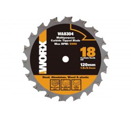 Пильный диск универсальный (120х1.8х9.5 мм) WORX WA8304 