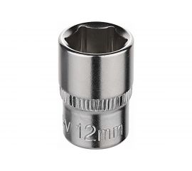 Головка торцевая 6 граней (12 мм; 1/4 Dr) KRAFT KT 700650 