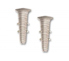 Угол внутренний для плинтуса 85 мм DECONIKA 229 Дуб латте, 1 шт. Д-П85-В-Ф2 229 ДУБ ЛАТ 