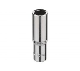 Головка торцевая глубокая 6 граней (10 мм; 1/4 Dr) KRAFT KT 700657 