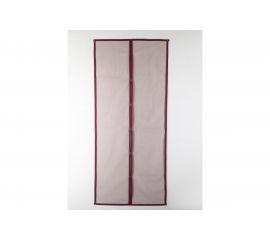 Антимоскитная сетка СИМАЛЕНД 100x210 см, на магнитах, цвет бордовый 4095246 