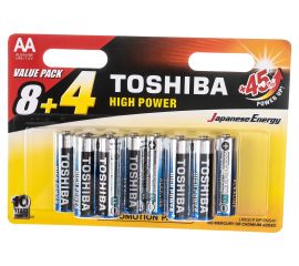 Алкалиновый элемент питания Toshiba LR6 3453 