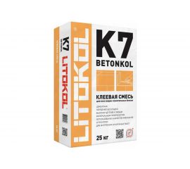 Клеевая смесь LITOKOL Betonkol K7 25 кг 474600002 