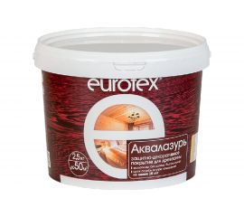 Защитно-декоративное покрытие для древесины Eurotex Дуб 2.5 кг 1/4 19959 