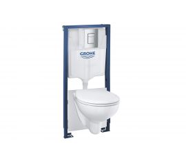 GROHE Solido Lecico Набор инсталляция с подвесным унитазом 5 в 1 39586000 