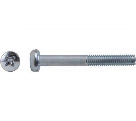 Винт КРЕП-КОМП DIN 7985, полуцилиндрическая головка, цинк, 4x50, неполная резьба, 30 шт. вц450нмф 
