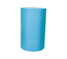 Нетканая салфетка для обезжиривания REMIX синяя рулон 500шт RMX012 