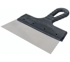 Фасадный шпатель EUROTEX 200 мм нержавеющая сталь пластмассовая ручка 020605-200 