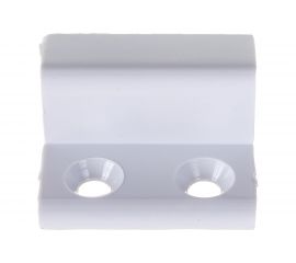 Уголок крепления москитной сетки СКОБЯНОЙ (к-т) пластик, белый 002545 