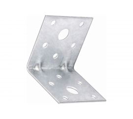 Крепежный уголок swfs 50х50х50х2 мм, с двумя ребрами, оцинк. тов-140461 