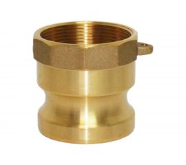 Камлок типа A (ниппель; внутренняя резьба BSP; 38 мм-1 1/2""; латунь) TITAN LOCK TL150ABR 