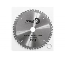 Диск пильный по дереву (165х20/16 мм; 48 зуб) Pilorama 5016548 