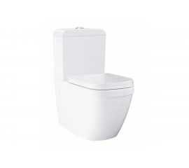 Напольный унитаз Grohe Euro Ceramic комплект: безободковая чаша, бачок, сиденье 39462000 
