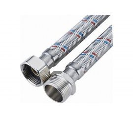 Гибкая подводка для воды OUTE 1/2"", гайка-штуцер, 80 см TP56-80 