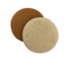 Диск полировальный 150 мм, овчина под липучку S.E.B. ОПС-150 
