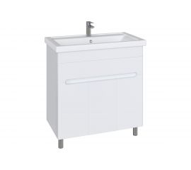Sanstar Комплект Тумба Модена 80 напольная, мебельный умывальник Фостер 800 225.1-1.4.1.КФОС 