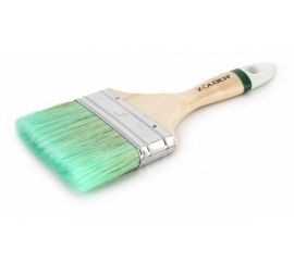 Плоская кисть для антисептиков и лазурей ZOLDER 100 х 16 мм, смешанная щетина, деревянная ручка as10016 