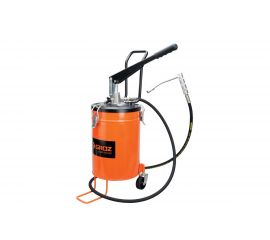 Ручной нагнетатель смазки Groz VGP-15 GR44292 275 атм, емкость 15 кг.,переносной,4-9 гр/ход. 
