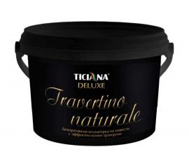 Декоративная штукатурка Ticiana DeLuxe на извести с эффектом камня, 8 л 4300004215 